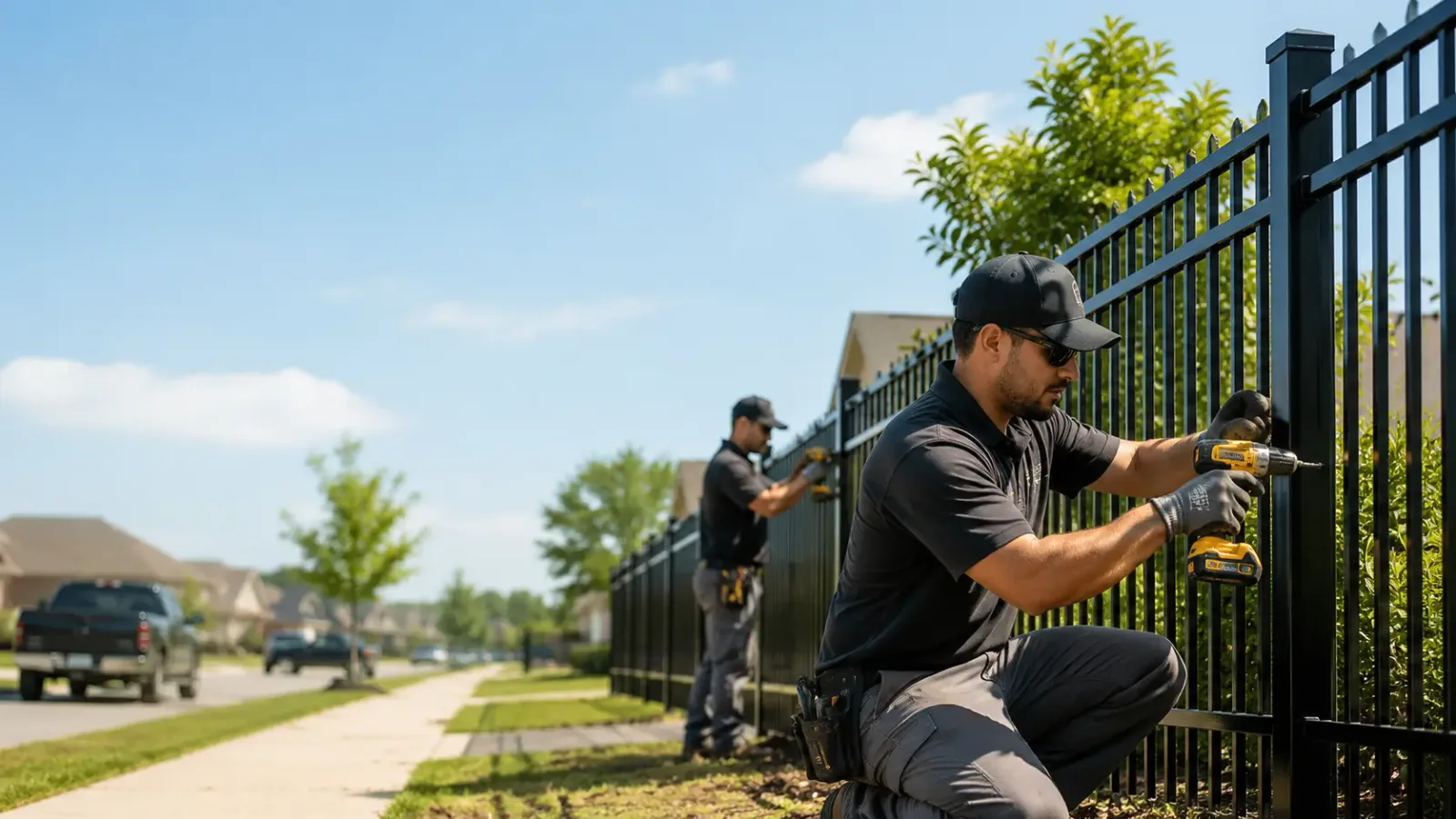 Metal Fence Installation in Rural Ridge, PA